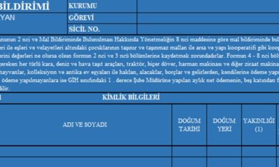 Vakıfların İdare Organlarında Görev Alanlar 28.02.2020 Tarihine Kadar Mal Bildirimlerini Yenileyeceklerdir