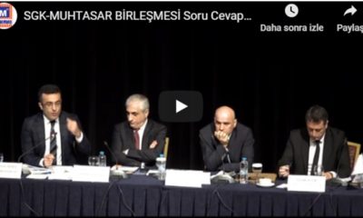 SGK-MUHTASAR BİRLEŞMESİ Soru Cevap Bölümü