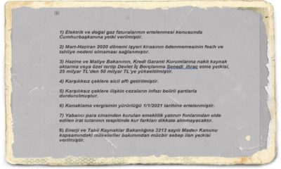 Elektrik, su faturalarının ertelenmesi konusunda yetki Cumhurbaşkanımızda