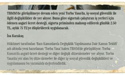 Torba Kanun’daki SGK teşvikleri