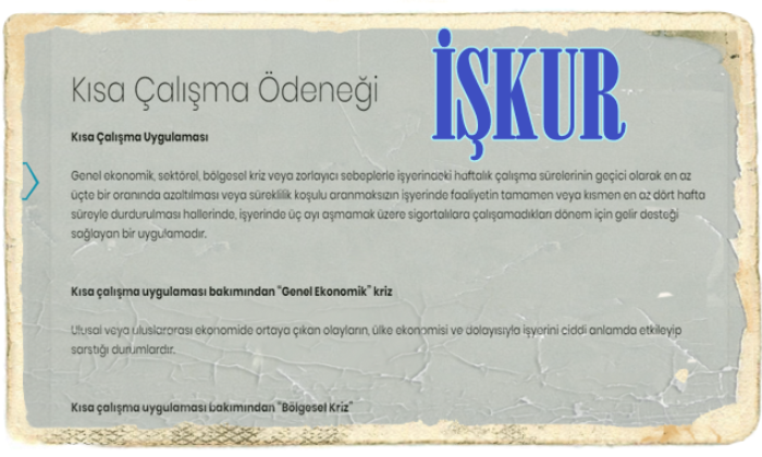 Korona Salgını Kısa Çalışma Ödeneği Kapsamına Alındı