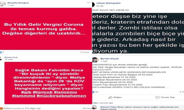 Mali Müşavirler haykırıyor: Ofislerde Ölmek İstemiyoruz