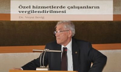 Özel hizmetlerde çalışanların vergilendirilmesi