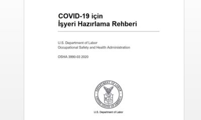 İşyelerinde covid-19 osha rehberi