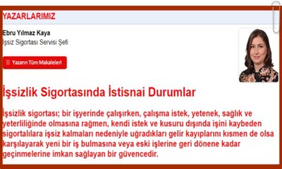 İşsizlik Sigortasında İstisnai Durumlar