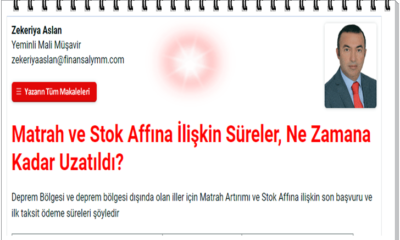 Matrah ve Stok Affına İlişkin Süreler, Ne Zamana Kadar Uzatıldı?