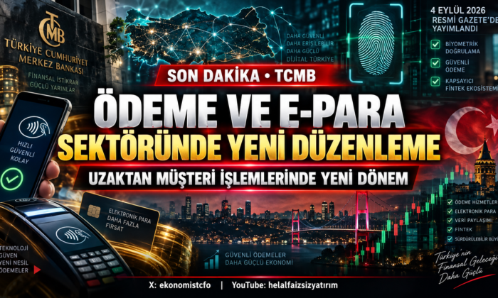 4 Eylül 2026 – Ödeme ve elektronik para sektörünü etkileyen düzenleme